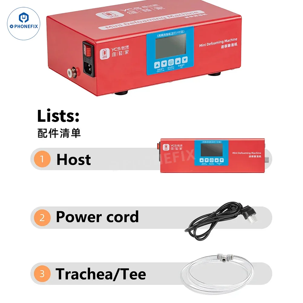 YCS Laminating Bubble Removal Phone Screen Refurbishment Machine - Image 10
