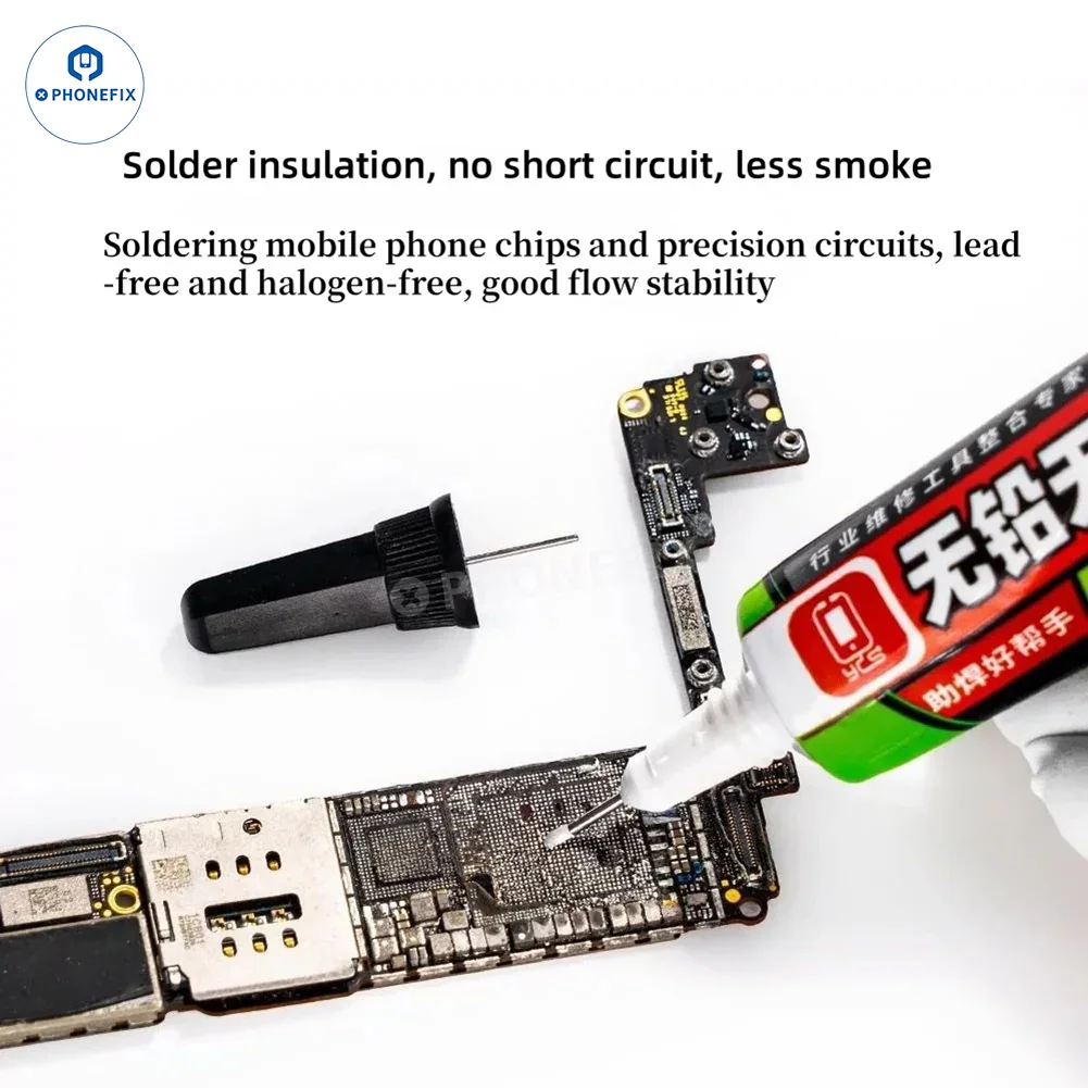 YCS Lead-free Solder Paste Halogen-Free Phone PCB Repair Flux - Image 12