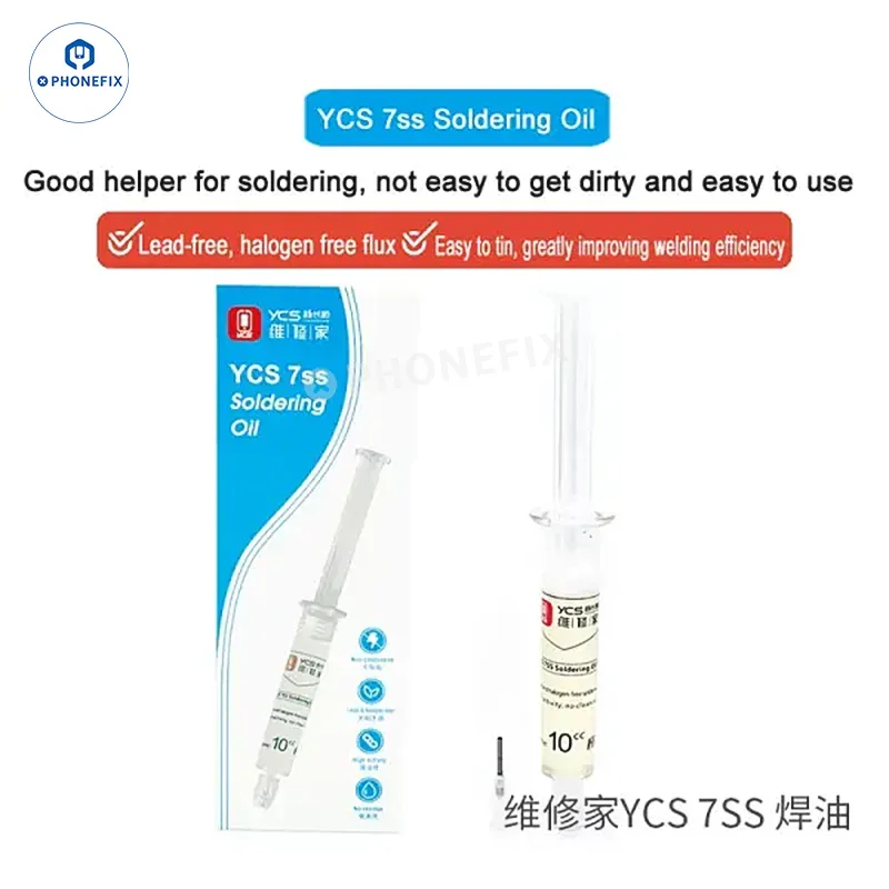 YCS Lead-free Solder Paste Halogen-Free Phone PCB Repair Flux - Image 3