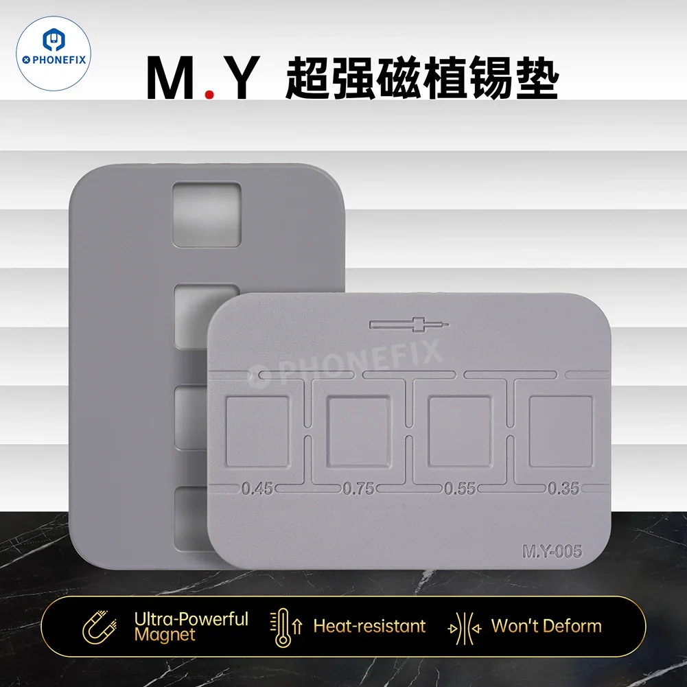 YCS M.Y 005 Heat-resistant Magnetic Tin Pad for CPU BGA IC Soldering - Image 5