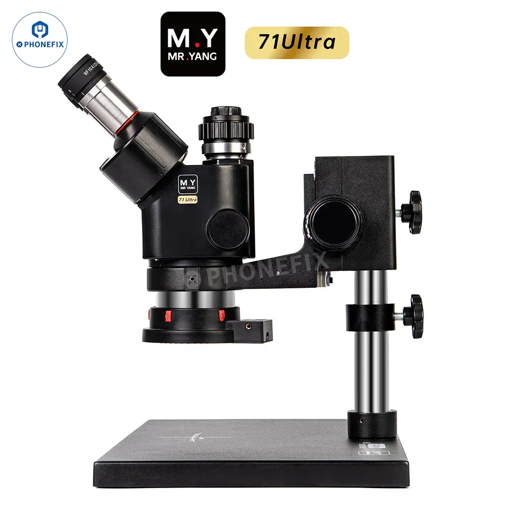 YCS M.Y 71 Ultra 6.5-58x Trinocular Stereo Microscope for Phone Repair - Image 3