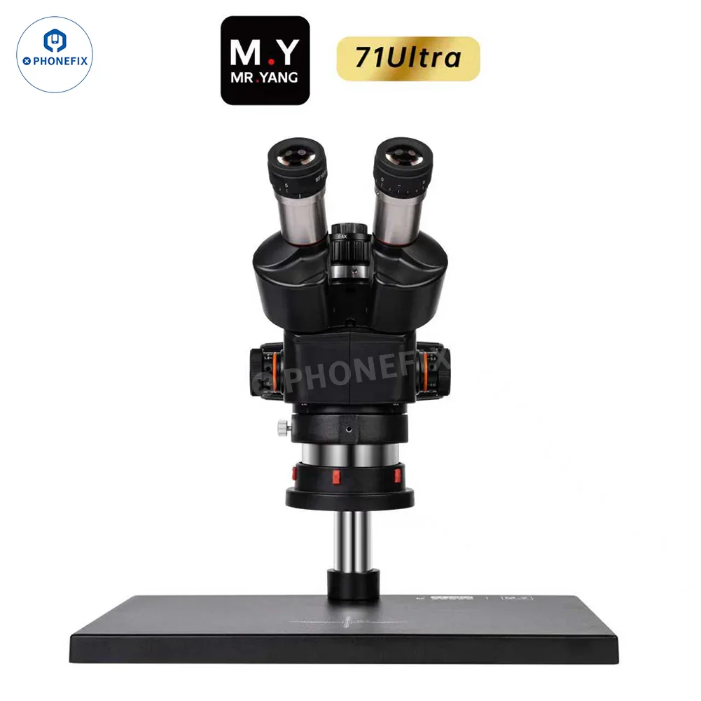 YCS M.Y 71 Ultra 6.5-58x Trinocular Stereo Microscope for Phone Repair - Image 4