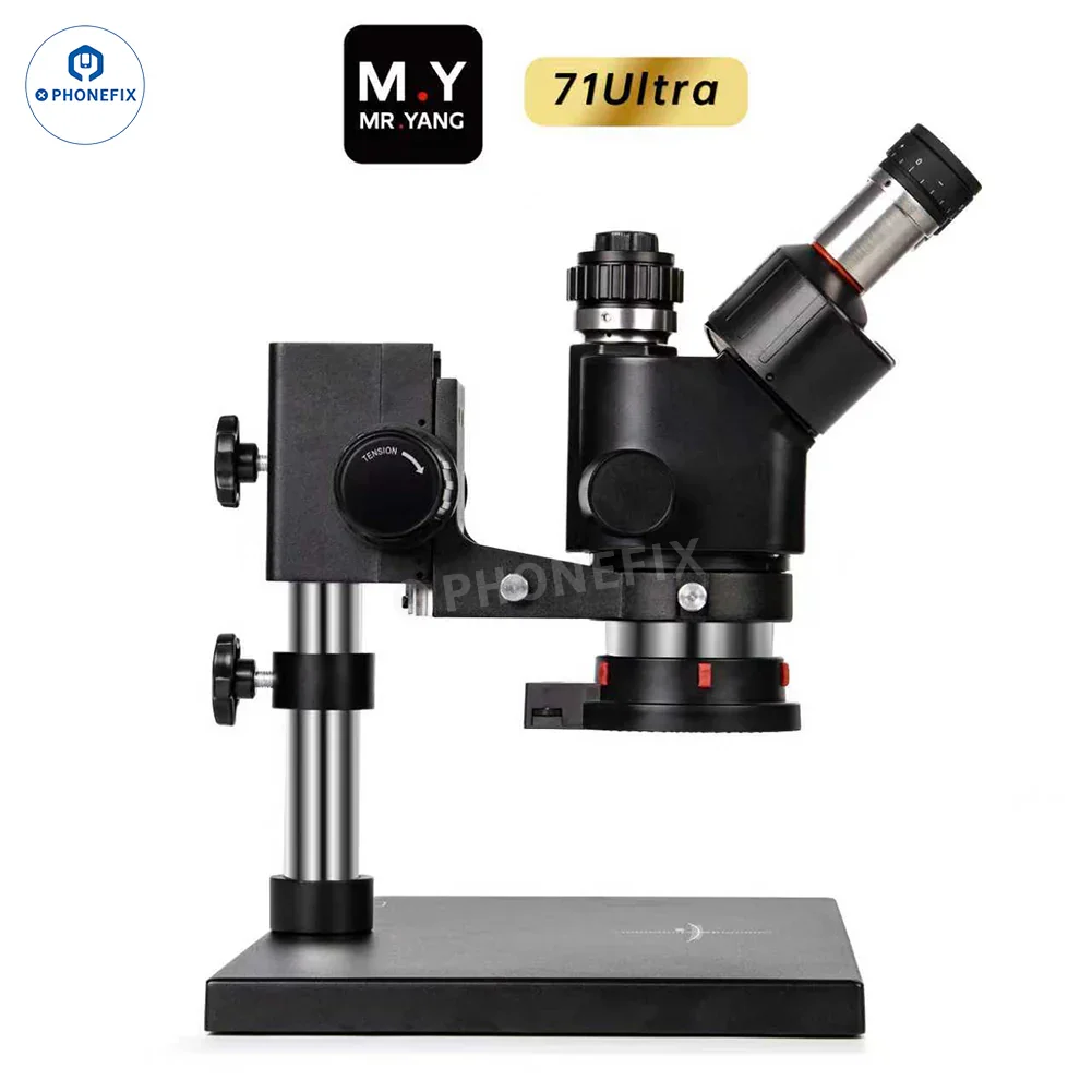 YCS M.Y 71 Ultra 6.5-58x Trinocular Stereo Microscope for Phone Repair - Image 5