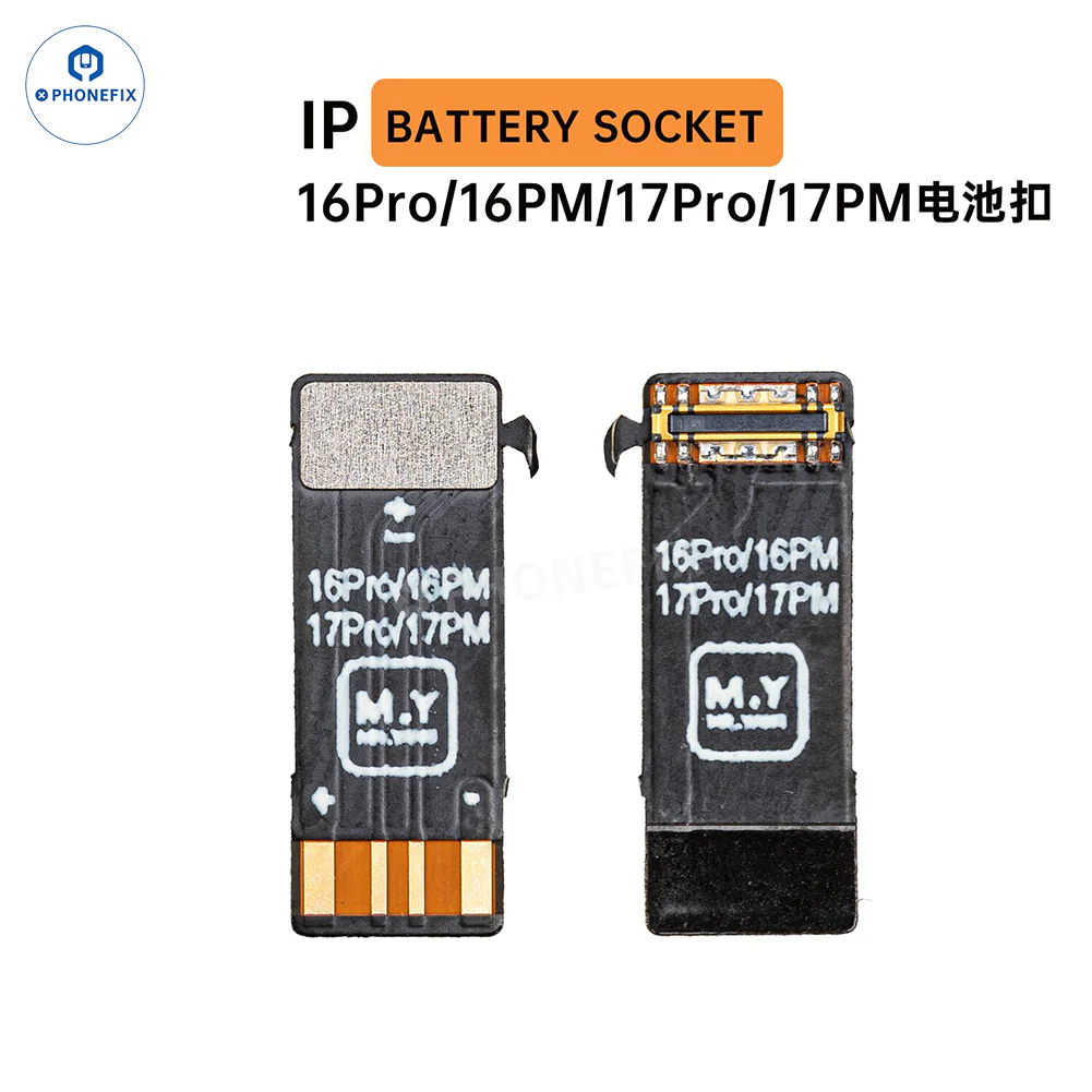 YCS M.Y Battery Socket for iPhone 8-17 Pro Max & Android Repair - Image 2
