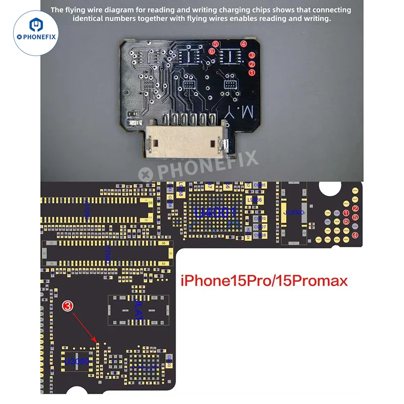 YCS M.Y Charging EEPROM Chip Read Write Tool for iPhone Repair - Image 3