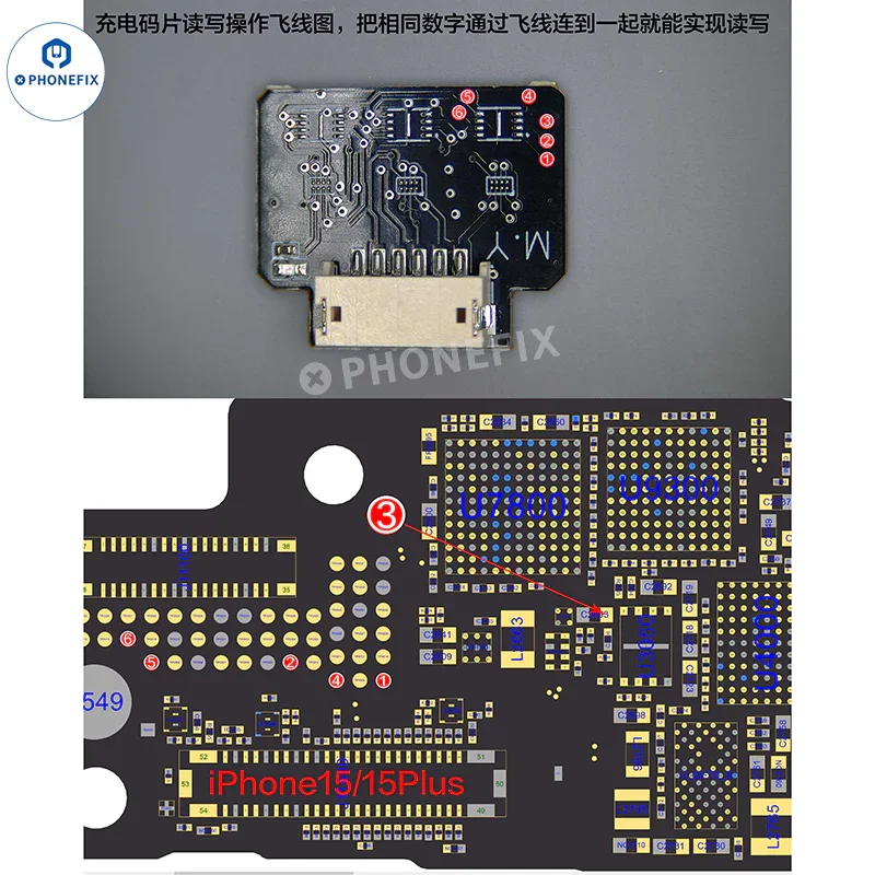 YCS M.Y Charging EEPROM Chip Read Write Tool for iPhone Repair - Image 9