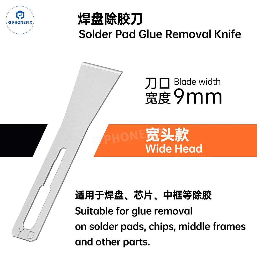 YCS M.Y CPU IC Solder Pad Glue Removal Knife for Phone Repair - Image 4