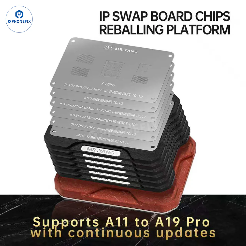 YCS M.Y CPU/Middle Layer Reballing Platform for iPhone X-17 Pro Max - Image 5