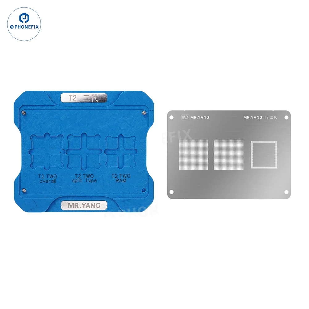 YCS M.Y DJI Drone RC2 T2 CPU IC Reballing Stencil Soldering Platform - Image 14