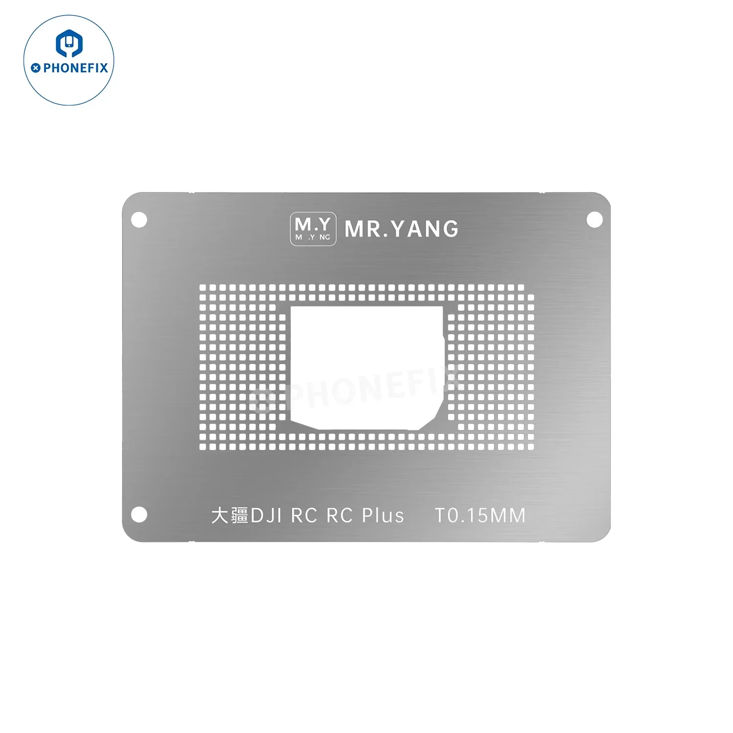 YCS M.Y DJI Drone RC2 T2 CPU IC Reballing Stencil Soldering Platform - Image 15