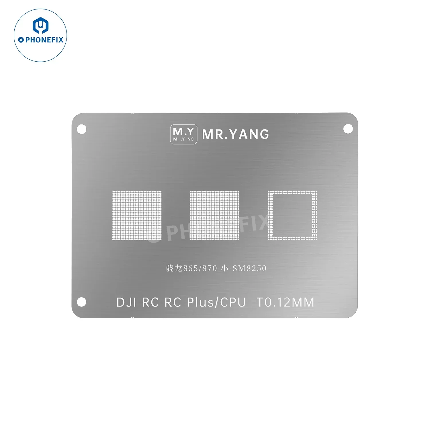 YCS M.Y DJI Drone RC2 T2 CPU IC Reballing Stencil Soldering Platform - Image 16