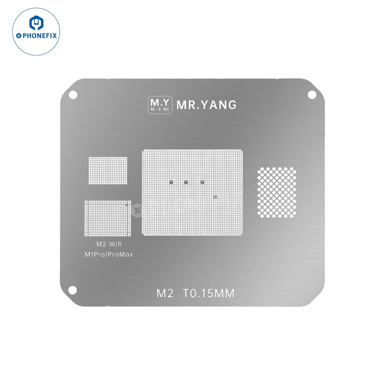 YCS M.Y M1 M2 M3 M4 Reballing Stencil Platform for MacBook Repair - Image 4