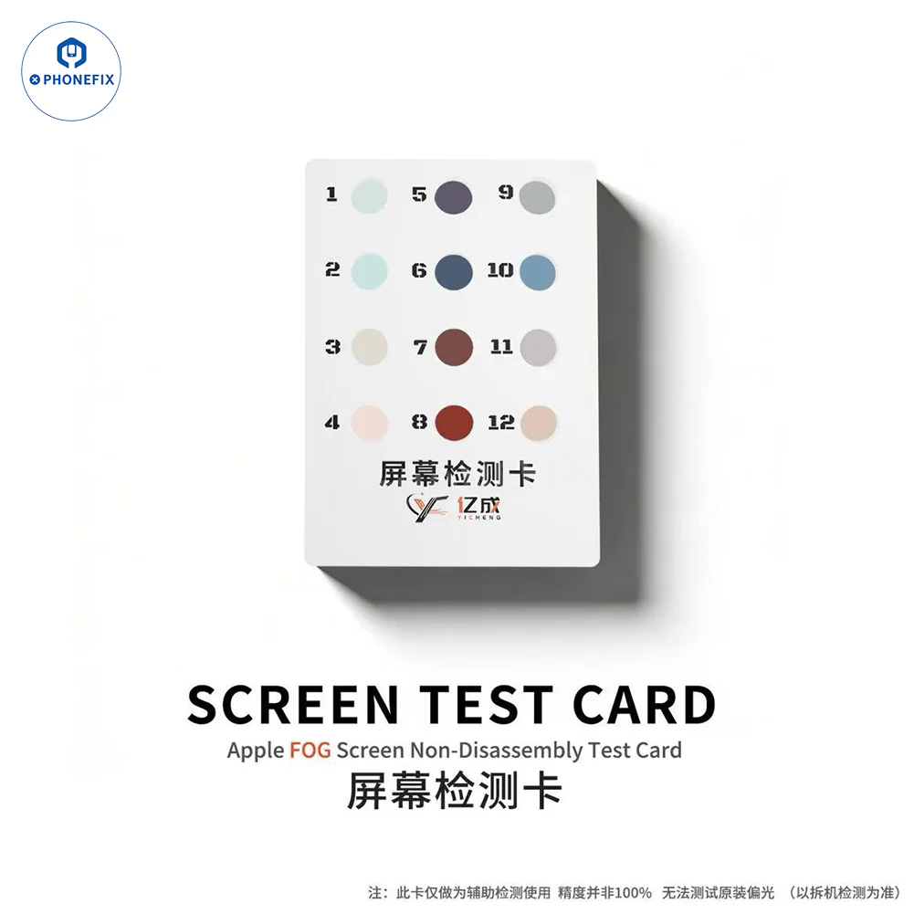 YCS M.Y Polarizer Detection Lens Identifies FOG/Genuine iPhone Screen - Image 5