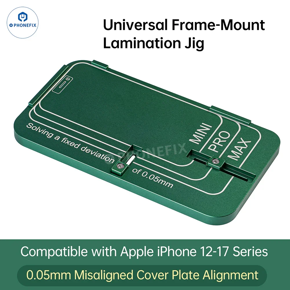 YCS M.Y Screen Alignment with Bracket Bonding Mold for iPhone 12-17 - Image 2