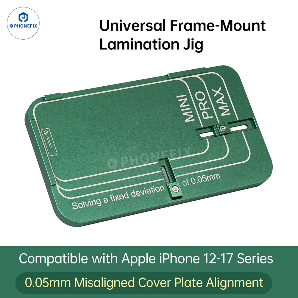 YCS M.Y Screen Alignment with Bracket Bonding Mold for iPhone 12-17 - Image 3