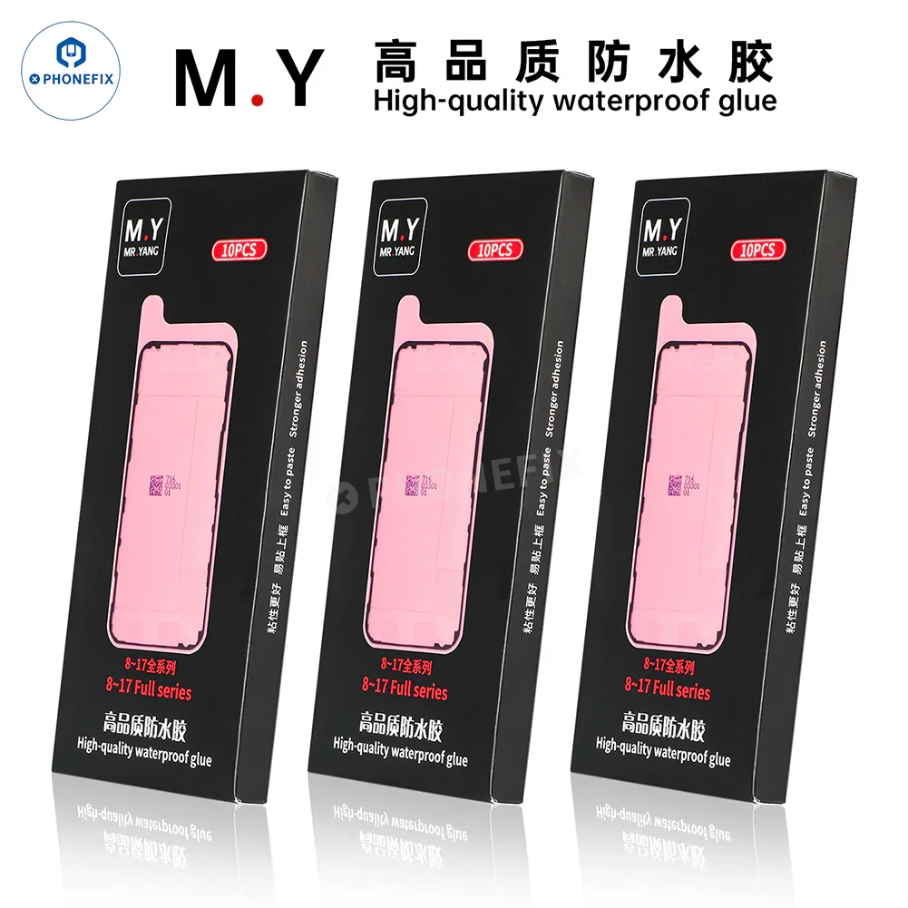 YCS M.Y Waterproof Adhesive Sealing Sticker for iPhone X-17 Pro Max - Image 6