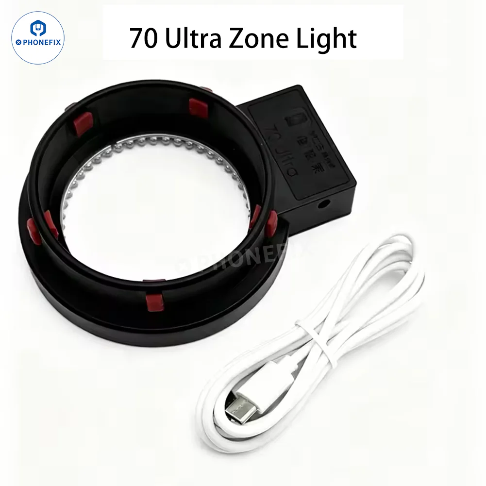 YCS Microscope Swing Arm Bracket 144 LED Ring Light Source - Image 15