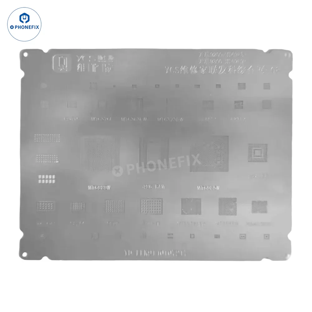 YCS Mobile BGA Reballing Stencils for iPhone Android Phones CPU Chip - Image 29