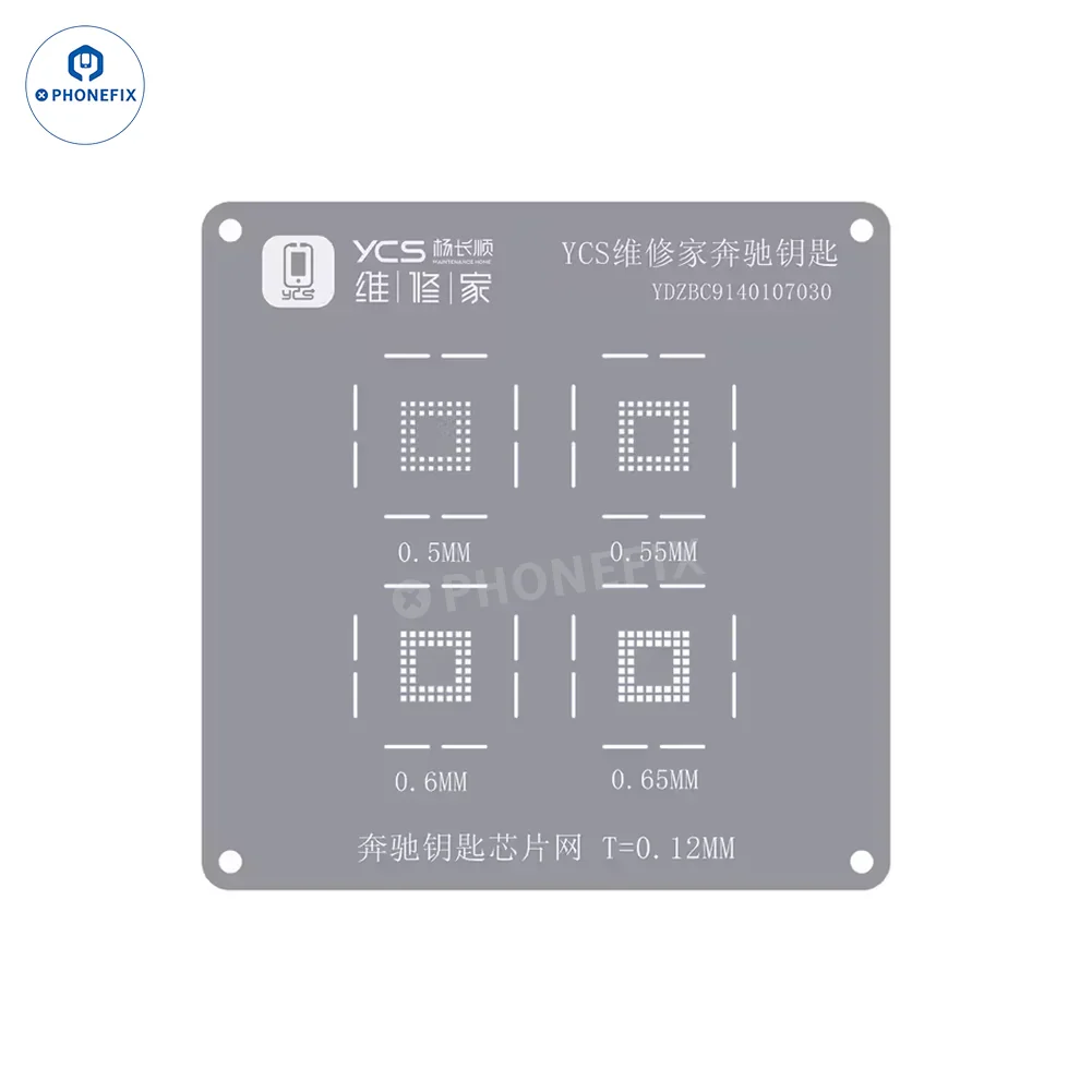 YCS Mobile BGA Reballing Stencils for iPhone Android Phones CPU Chip - Image 3