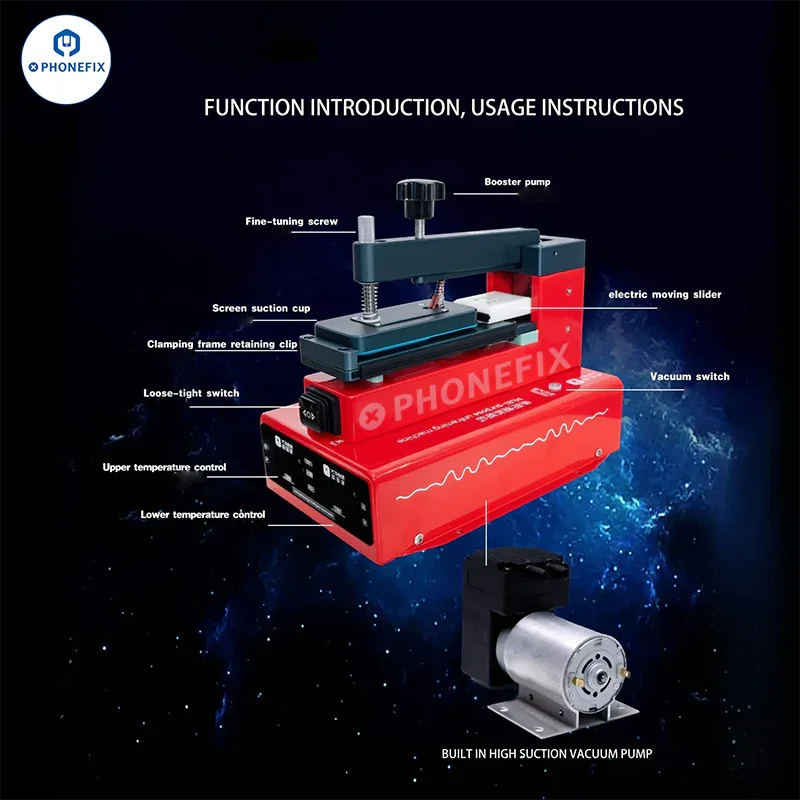 YCS Mobile Phone LCD Screen Frame Removal Machine - Image 5