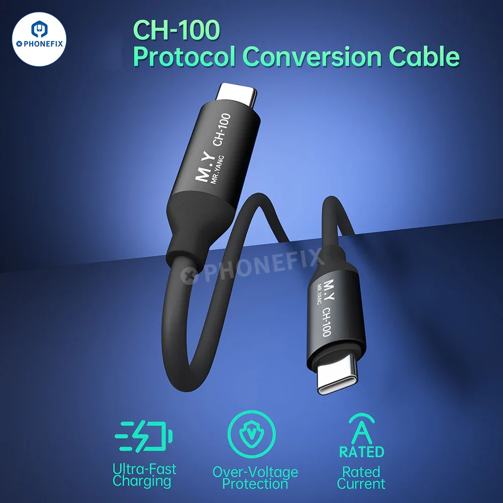 YCS Mr. Yang CH-100 Protocol Conversion Fast Charging Data Cable - Image 4