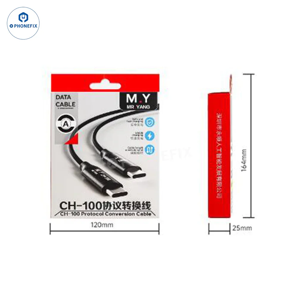 YCS Mr. Yang CH-100 Protocol Conversion Fast Charging Data Cable - Image 5