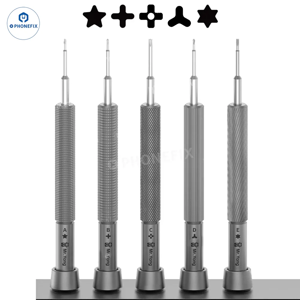 YCS Mr.Yang No.1 S2 Alloy Steel Screwdriver Set for Mobile Repair - Image 4