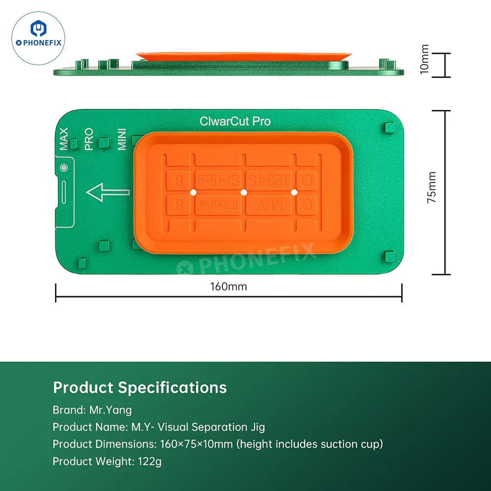 YCS Mr. Yang Visual Screen Separation Mold for Phone Flat/Curved LCD - Image 6