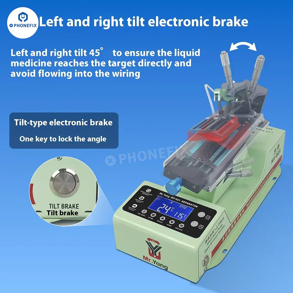 YCS MY-023 LCD Heating Separator for Phone Flat/Edge Screen Repair - Image 5