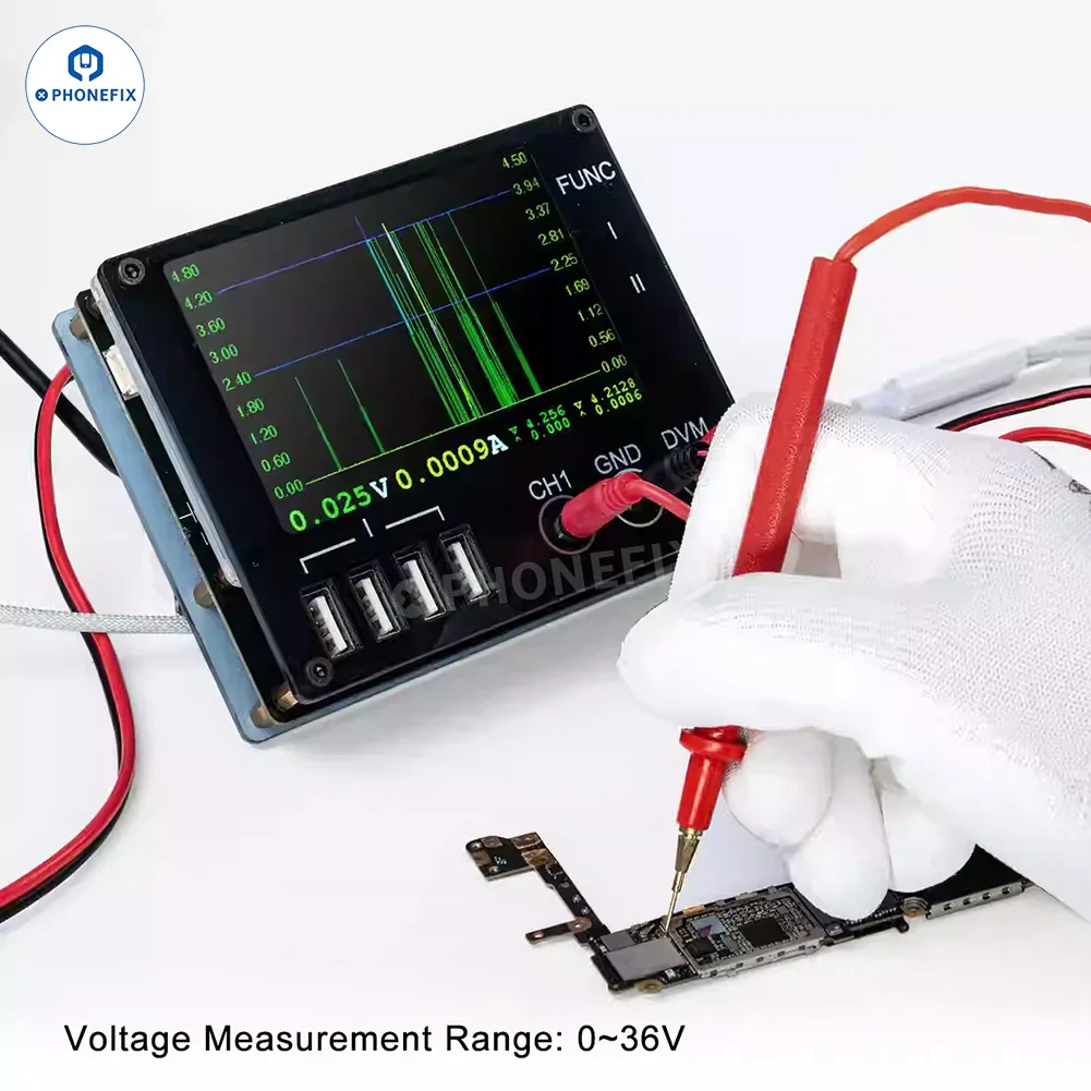 YCS QIANLI LT2 DC Power Supply Diagnosis Meter Curve Ammeter - Image 3