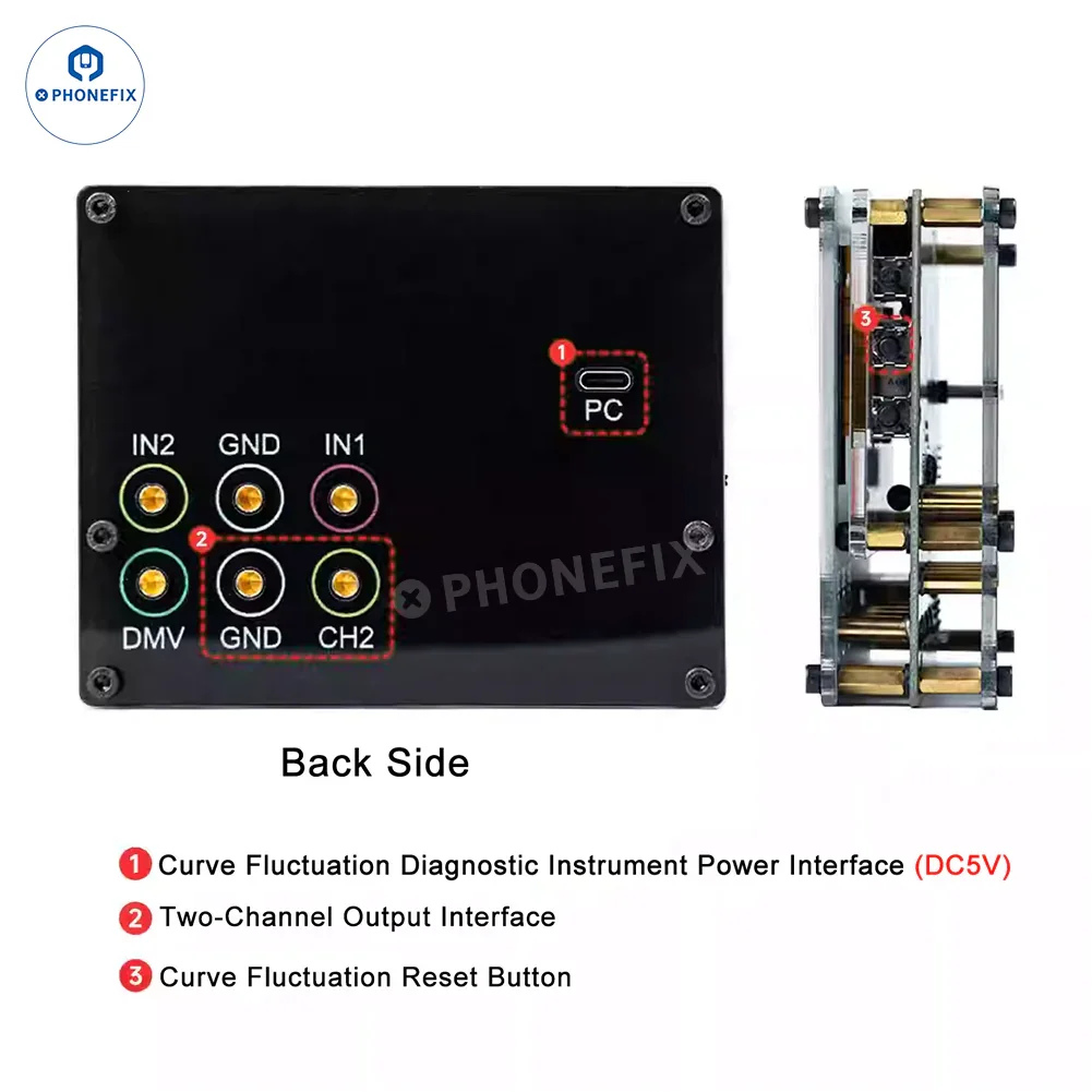 YCS QIANLI LT2 DC Power Supply Diagnosis Meter Curve Ammeter - Image 7