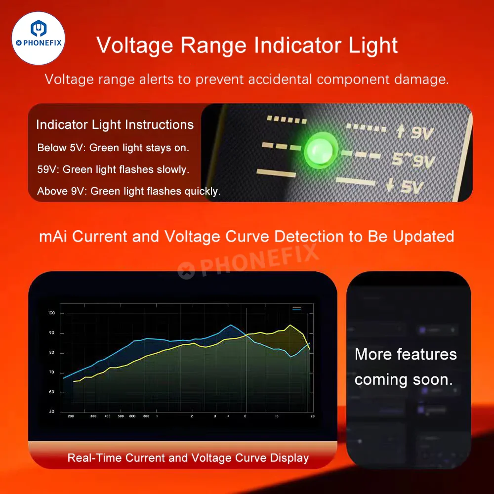 YCS QIANLI LT2 DC Power Supply Diagnosis Meter Curve Ammeter - Image 9