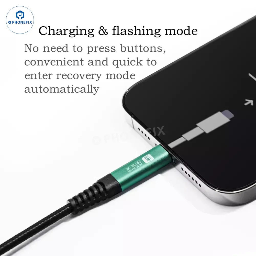 YCS Recovery Mode Cable Double Head for iPhone 6-16 Pro Max - Image 3