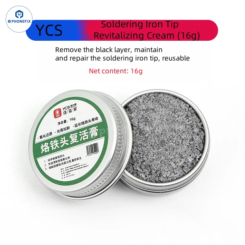 YCS Refresher Soldering Iron Tip Oxidation Cleaning Repair Cream - Image 5
