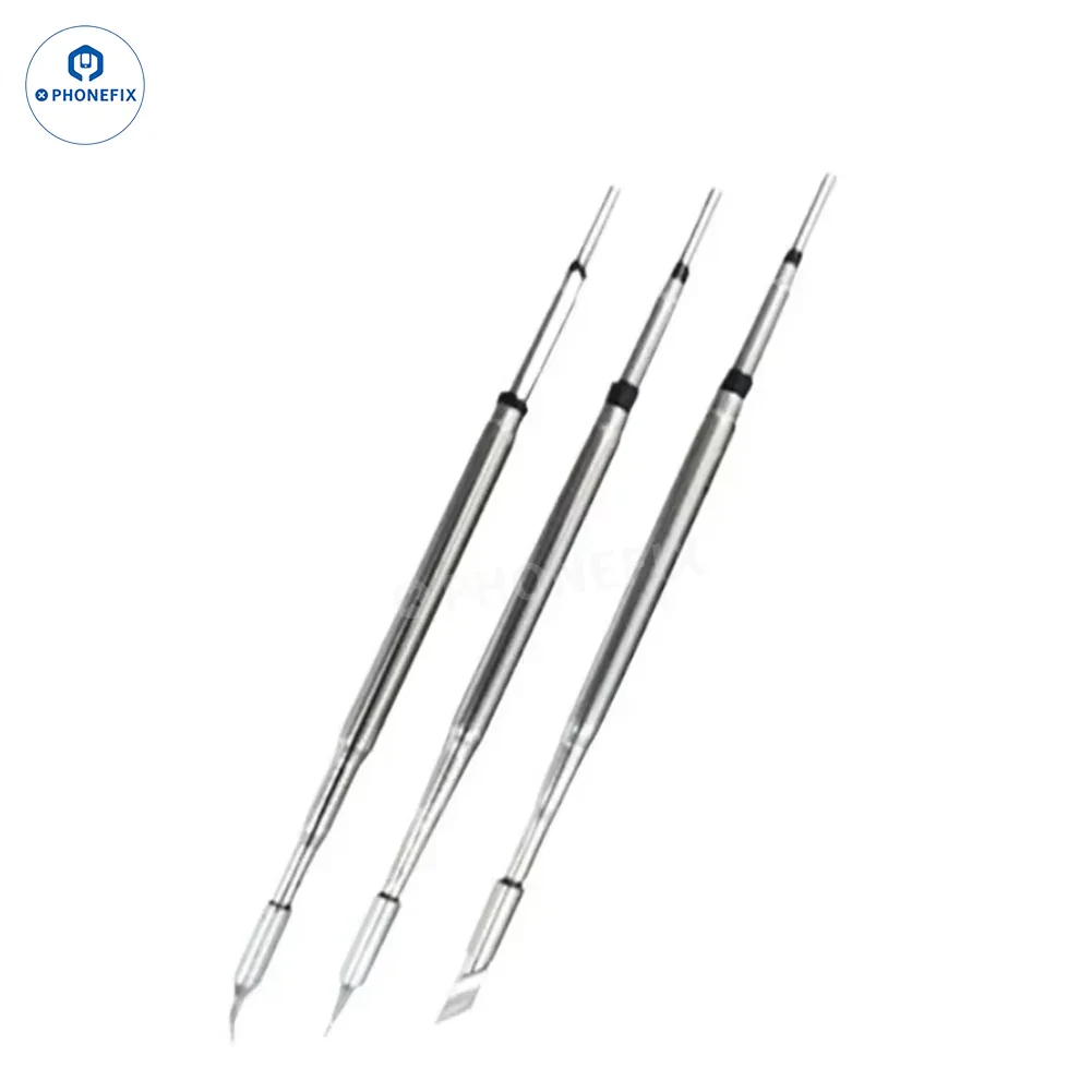 YCS Repairer C210 C245 C115 Long Knife Edge Soldering Iron Tips - Image 2