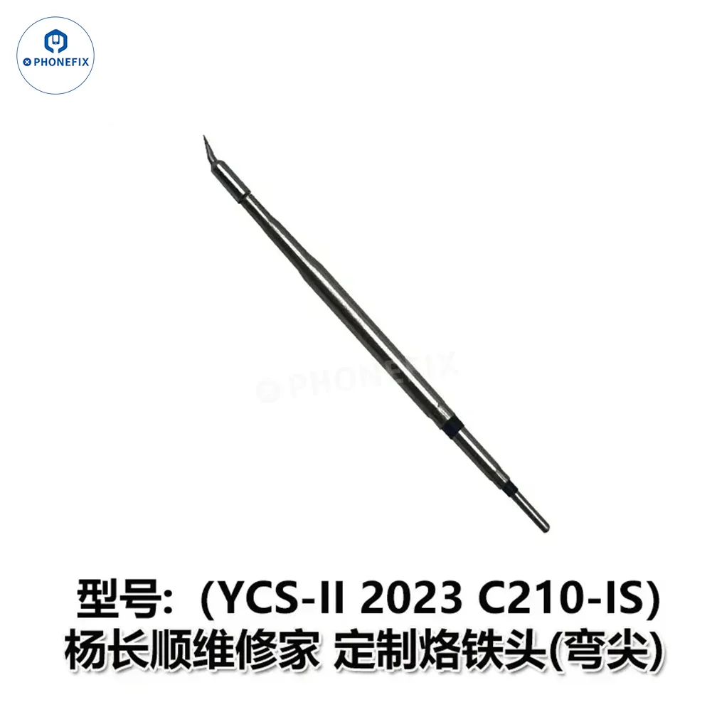 YCS Repairer C210 C245 C115 Long Knife Edge Soldering Iron Tips - Image 8