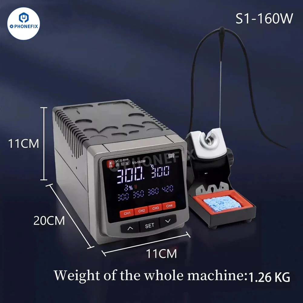 YCS S1-160W Soldering Station Compatible T210 T115 T245 Handle - Image 4