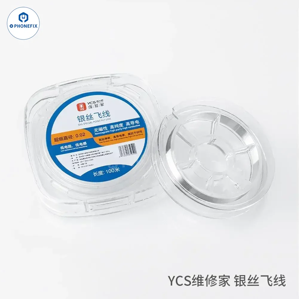 YCS Silver Copper Jumper Wire Phone PCB Soldering Repair Tool - Image 7
