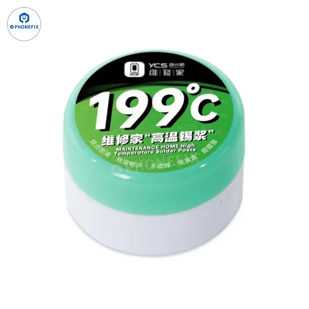 YCS Solder Paste 138 150 183 199 215℃ PCB BGA CPU Tin Planting Flux - Image 11