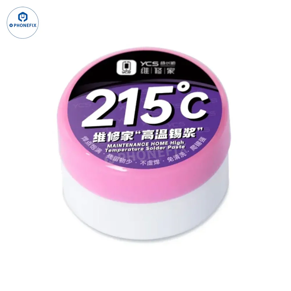YCS Solder Paste 138 150 183 199 215℃ PCB BGA CPU Tin Planting Flux - Image 12