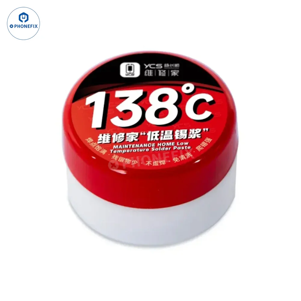 YCS Solder Paste 138 150 183 199 215℃ PCB BGA CPU Tin Planting Flux - Image 8