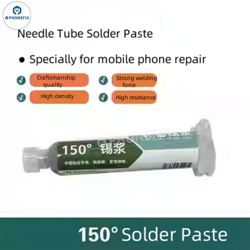 YCS Solder Paste 150/183/199℃ SMD PCB BGA Repair Syringe Flux - Image 5
