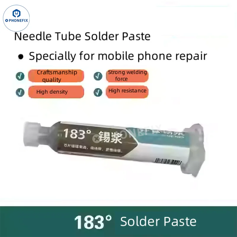 YCS Solder Paste 150/183/199℃ SMD PCB BGA Repair Syringe Flux - Image 6