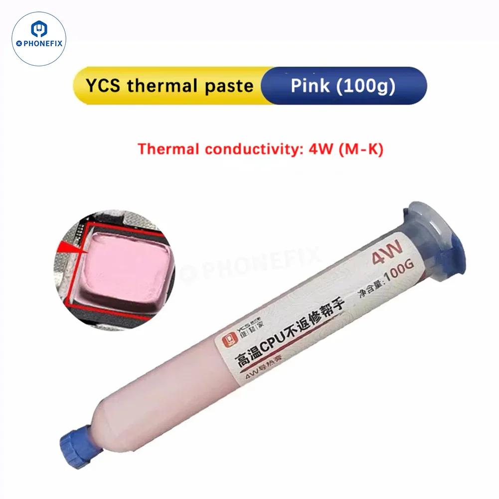 YCS Thermal Paste 100g 4W 6W CPU Heat Dissipation Grease Silicone - Image 6