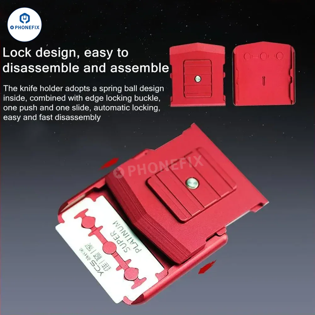 YCS Tools Double-sided Knife Clip Phone Screen Glue Removal Kit - Image 3