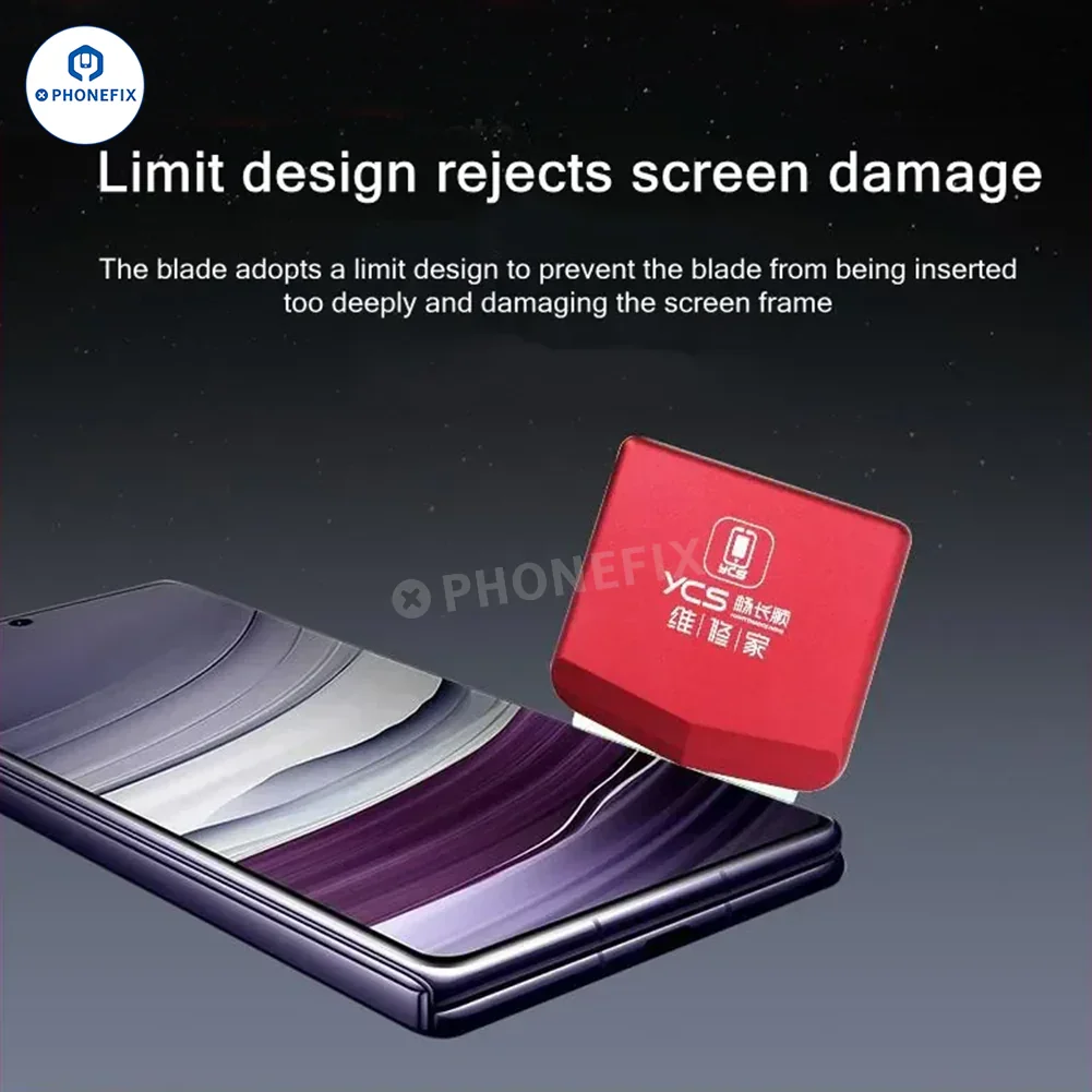 YCS Tools Double-sided Knife Clip Phone Screen Glue Removal Kit - Image 5
