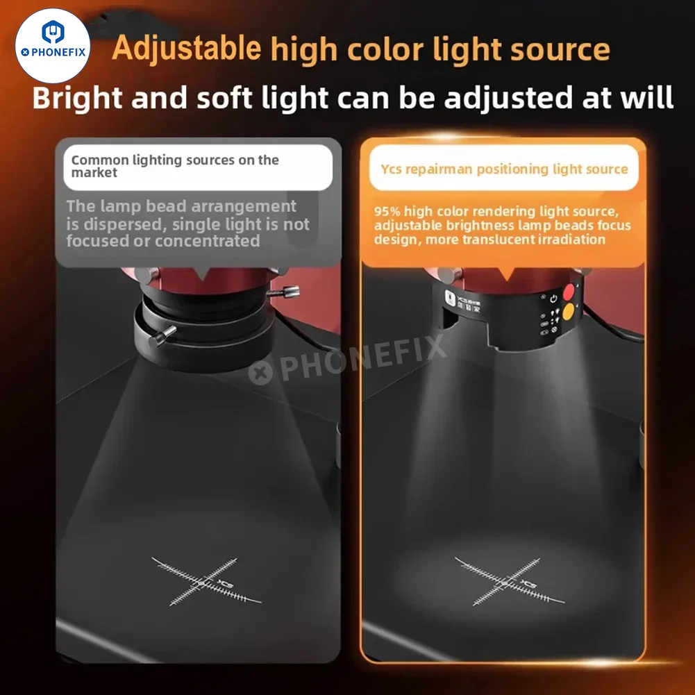 YCS Tools Integrated Microscope Positioning Light UV Curing Lamp - Image 3