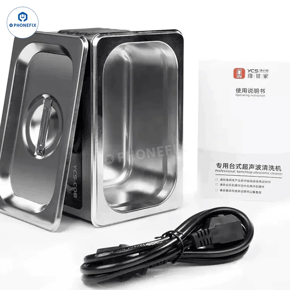 YCS Ultrasonic Cleaner Washing Water Phone PCB IC Camera Cleaning - Image 12