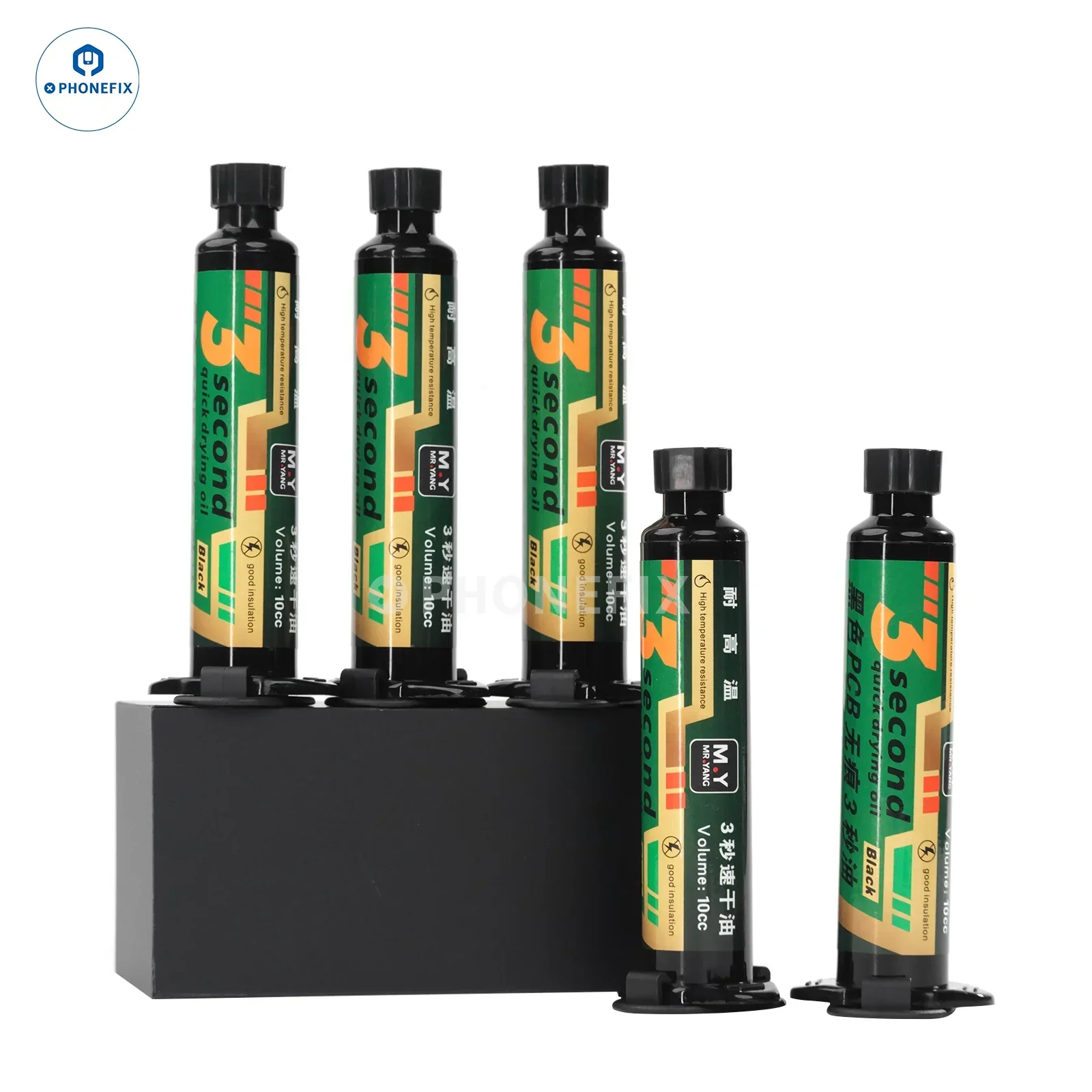 YCS UV Curing Lamp Green Oil 3S Quick Drying Glue Solder Flux - Image 2
