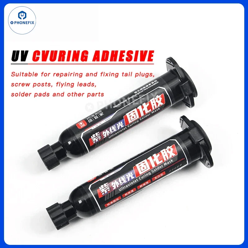 YCS UV Curing Lamp Green Oil 3S Quick Drying Glue Solder Flux - Image 7